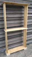 Brennholz Regal Vintage 194x100x37 cm für Versand geeignet