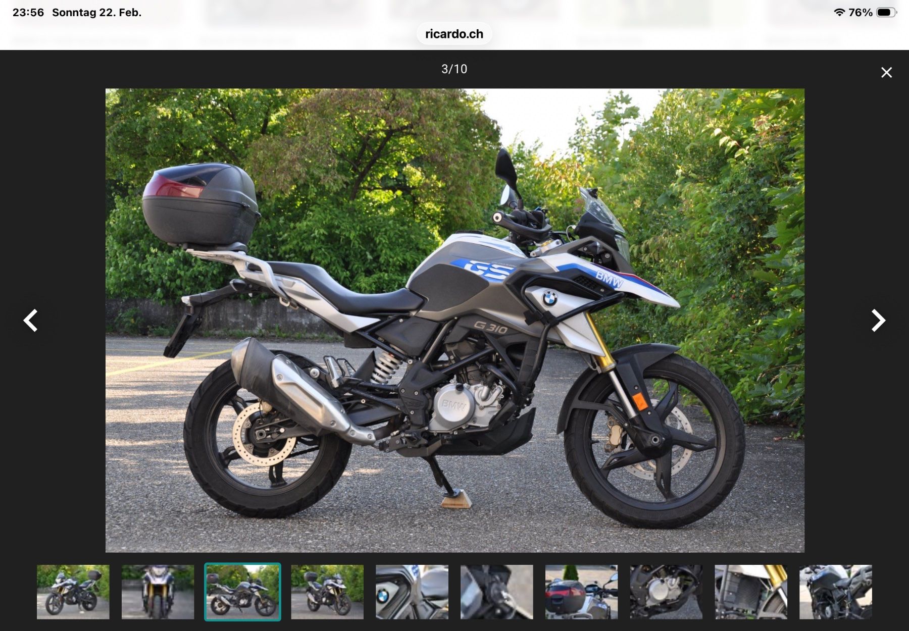 BMW Touring: BMW G310 GS – D'occasion à Bassersdorf par Romanmo 6