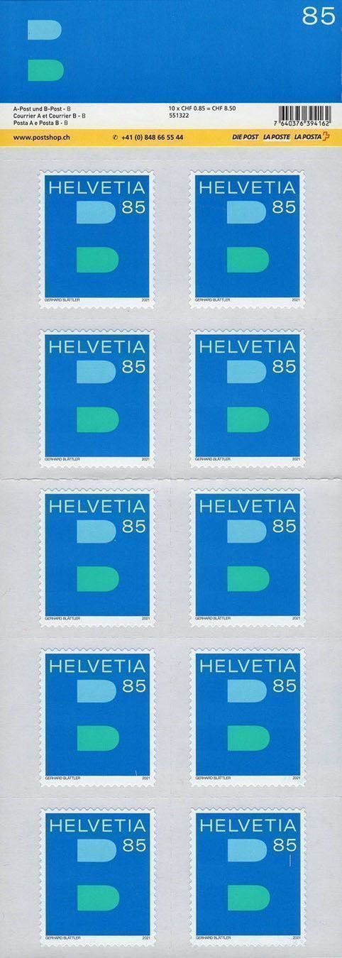 Tutti i francobolli: Bogen 30 Jahre B-Post** – Nuovo (secondo la descrizione) da Dottikon venduto da haeusibuh5