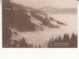 Caux Mer de Brouillard 1919 mit ST Montreux