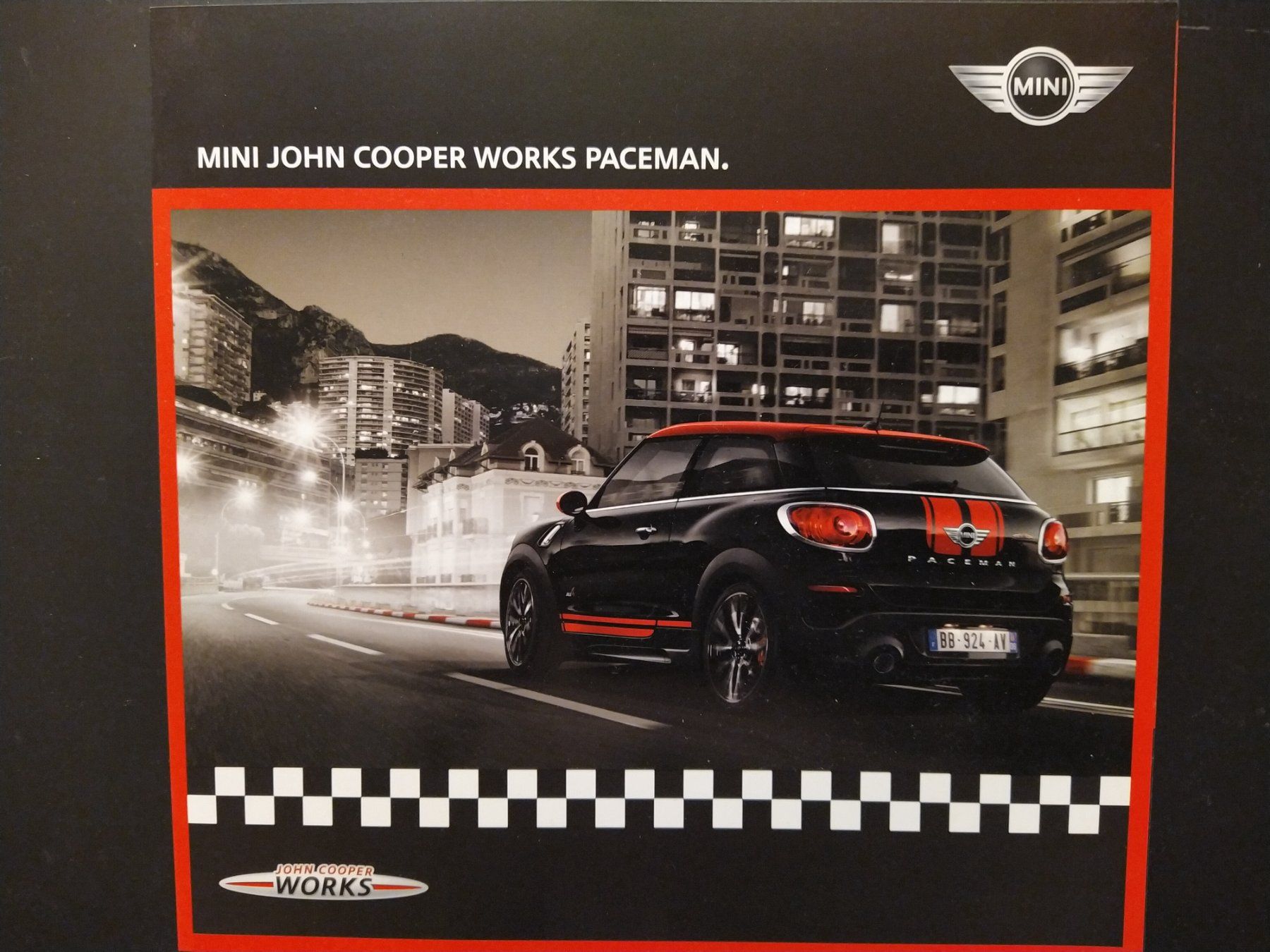 Mini Documenti: Prospekt Mini John Cooper Works Paceman 11/2012 – Usato da Bern venduto da micky031