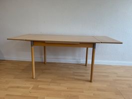 Esstisch ausziehbar, helles Holz