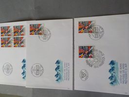 1992,FDC,Gemeineinschaftsausg.CH/Oesterr
