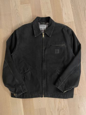 Carhartt WIP Rider Jacket | Black Stone Washed
