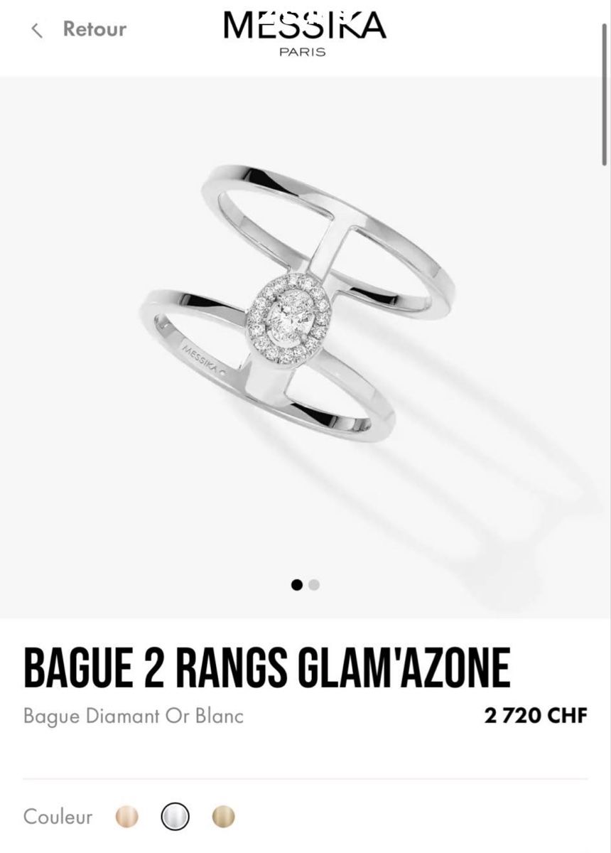 Messika Anelli: Bague Messika glam’azone – Usato da Lausanne venduto da Meganelausanne 2