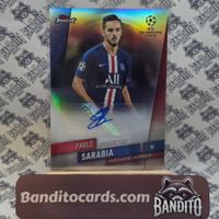 Topps Pablo Sarabia Auto - PSG