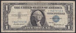 USA 1 Dollar 1957 Star note ☆ Ersatzbanknote