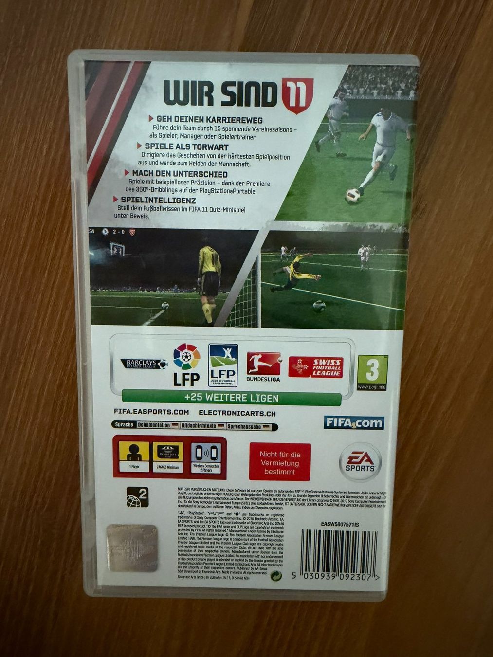 Sony Giochi: FIFA 11 PSP – Usato da Winterthur venduto da fingerweg1 1