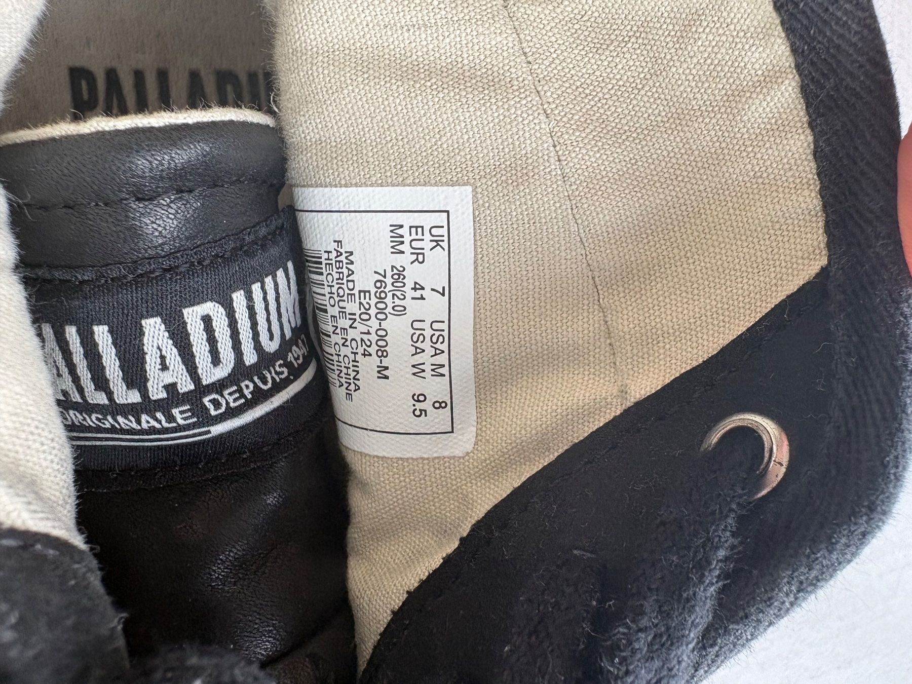 Palladium Scarpe da uomo: Vendo scarpe Palladium – Usato da Tenero venduto da gsm1108 3