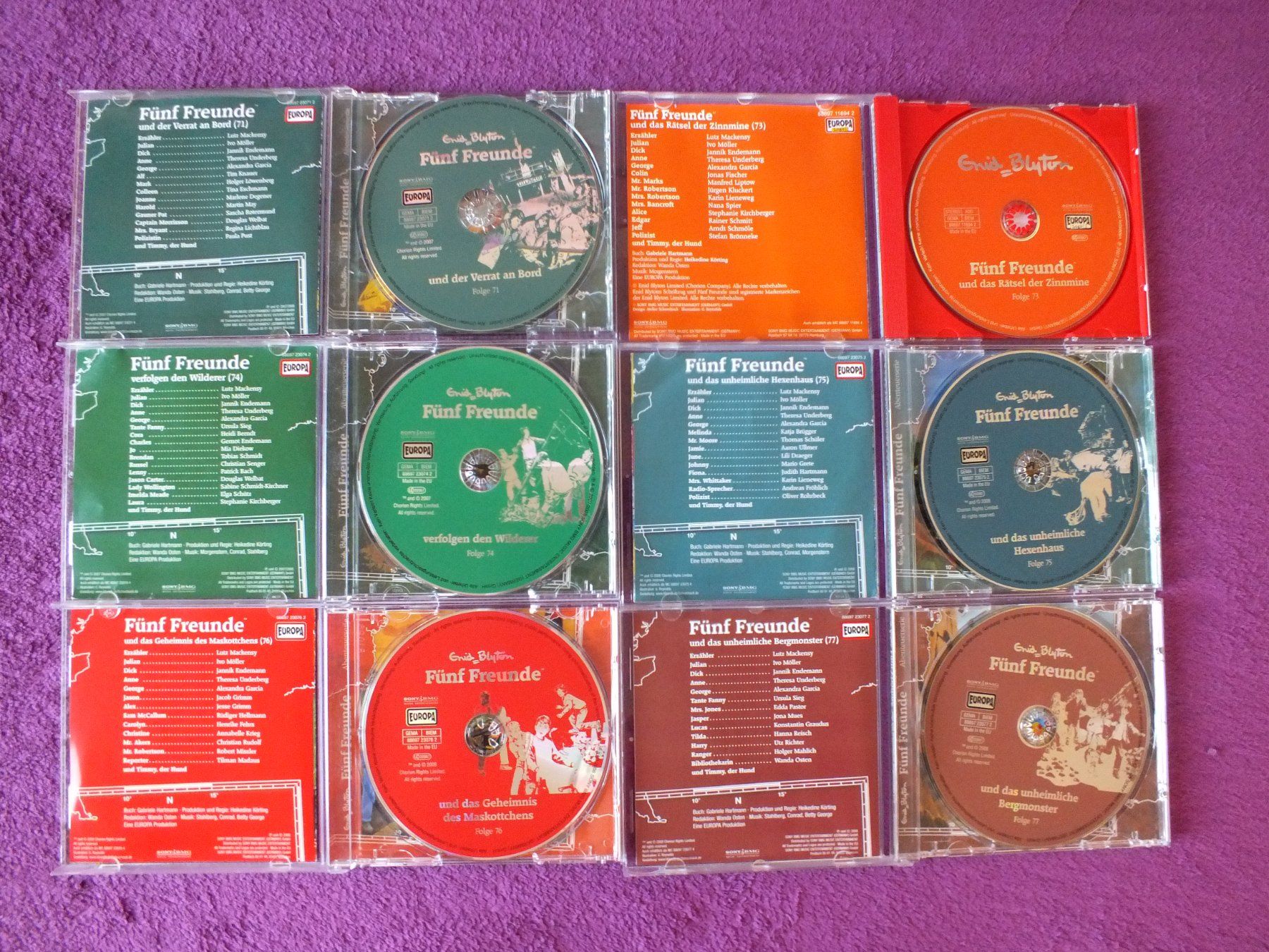 CD: 6 - Fünf Freunde - Hörspiel - CD´s – Usato da Müllheim Dorf venduto da Seeeule01 7