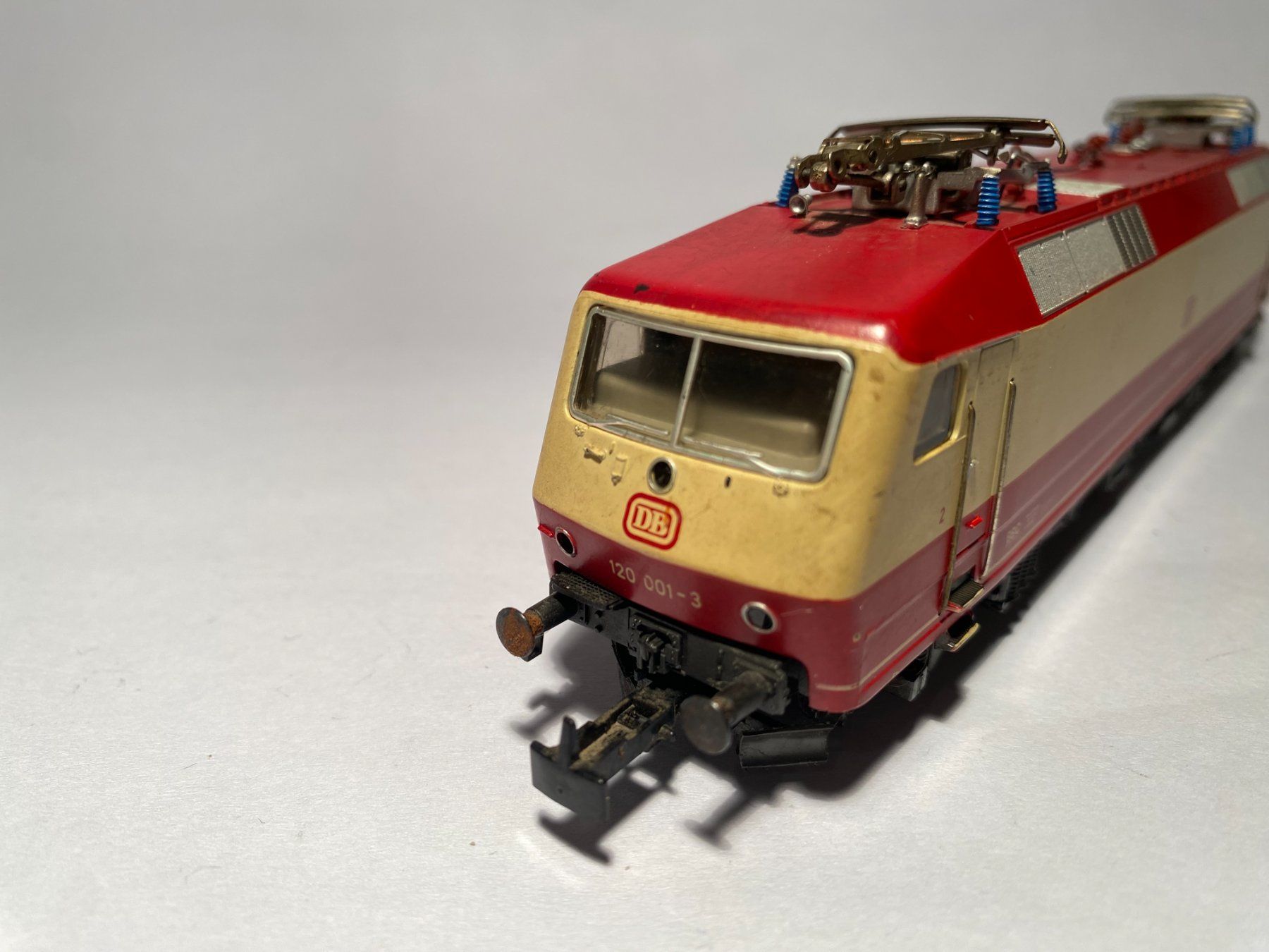 Märklin Modellini di ferrovie: Märklin E-Lok DB Br 120 001-3, AC Analog – Usato da Buchrain venduto da Modellbahn11 4