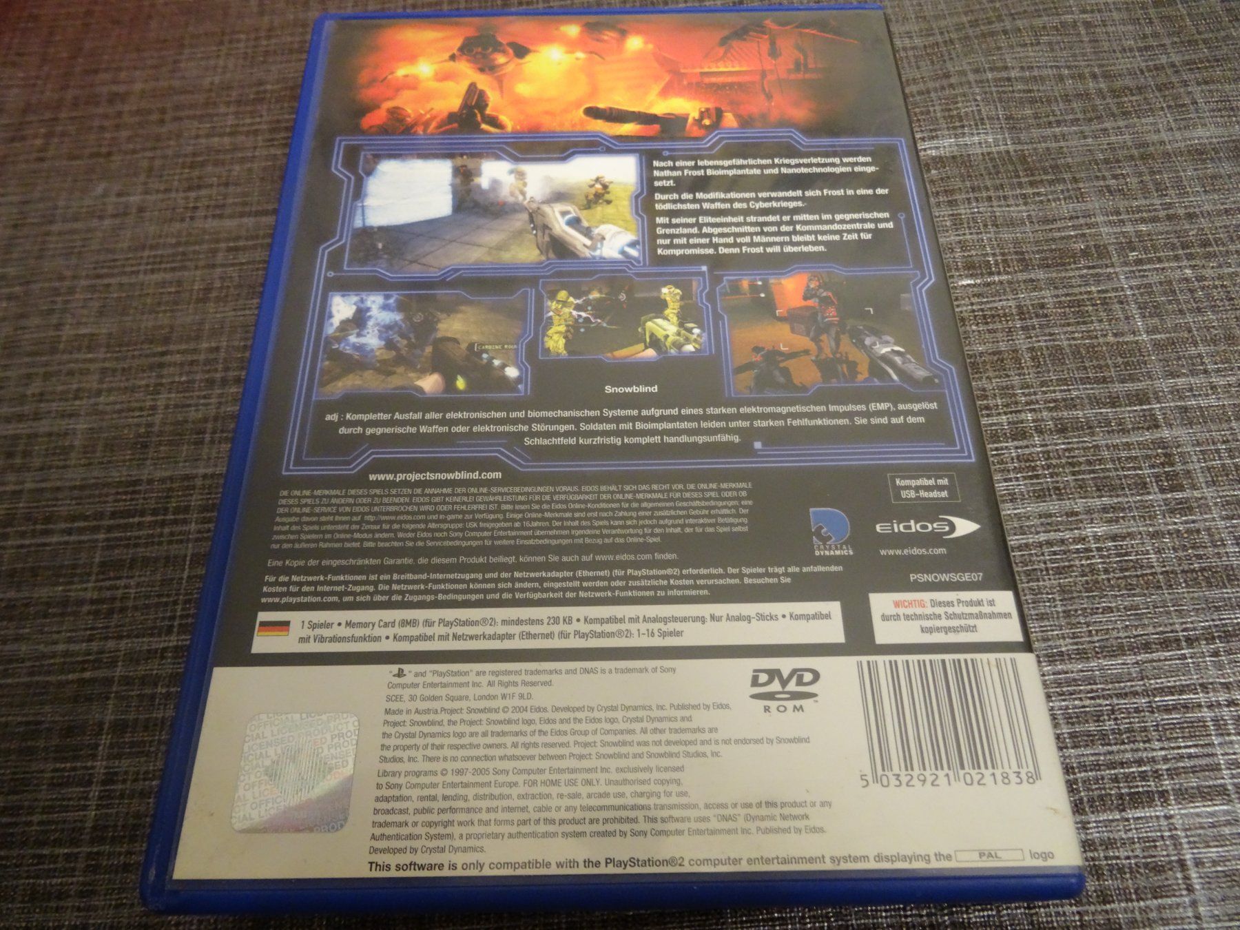 Giochi: Project - Snowblind PS2 – Usato da Olten venduto da Disc-Ausverkauf 2