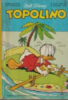 Italian edition Disney TOPOLINO # 610 AGU 6 1967 vintage Mic