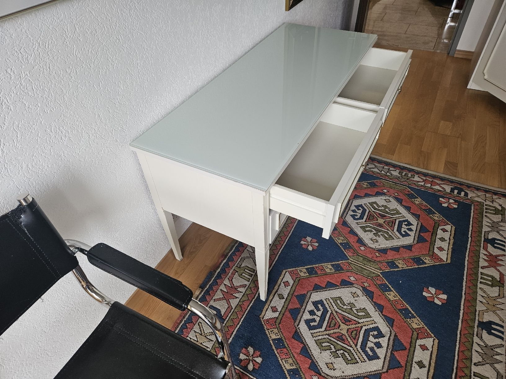 Cassettiere: Vintage Kommode/Sideboard ohne Glasplatte, Abholung siehe u. – Usato da Bonstetten venduto da Brigitte04volle 4