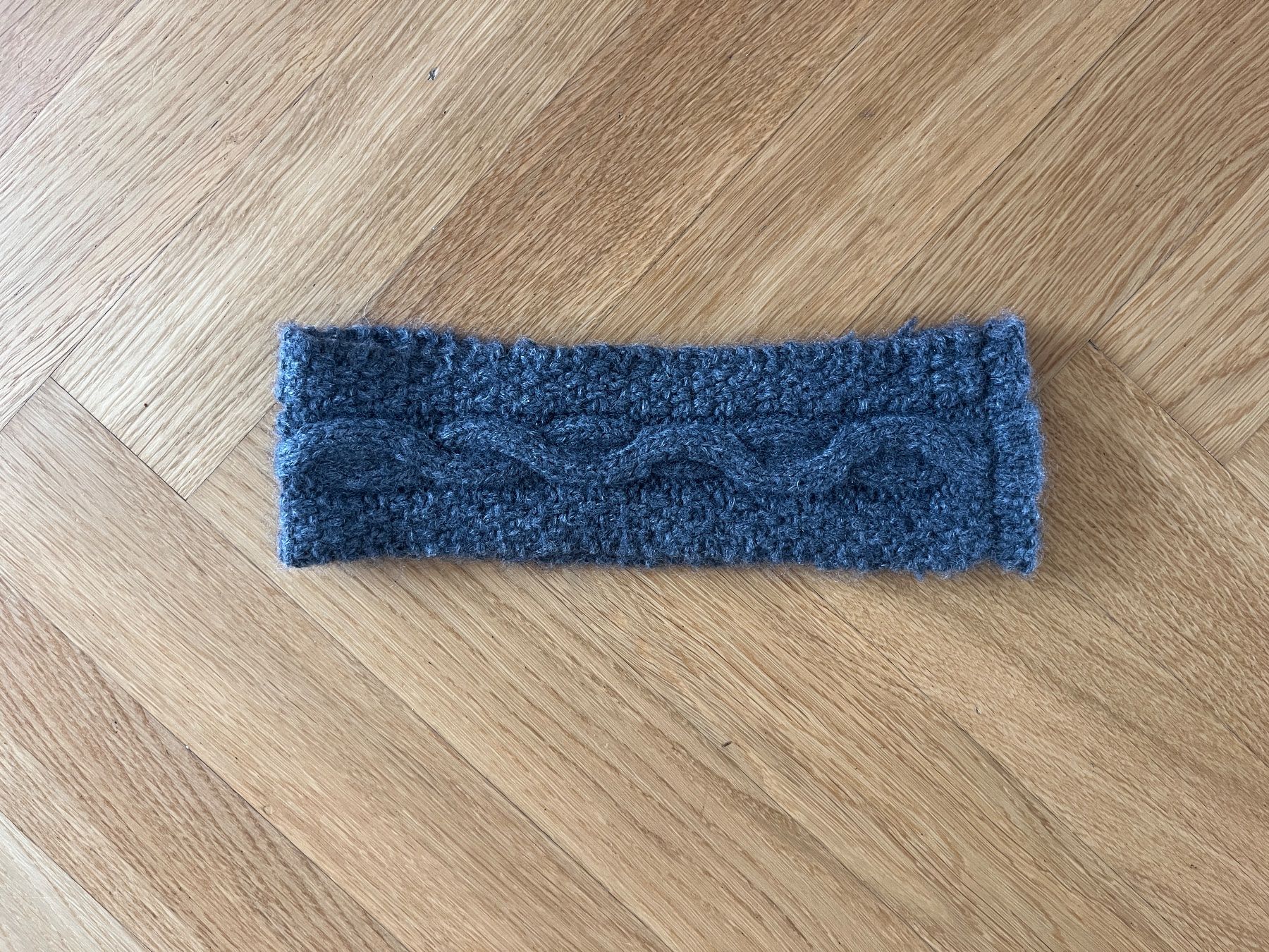Accessori per capelli: Gestricktes Stirnband Damen Grau Wolle – Usato da Zürich venduto da bretxo