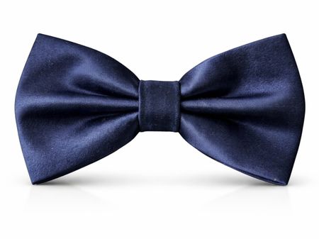 Fliege marine satin neu u originalverpackt