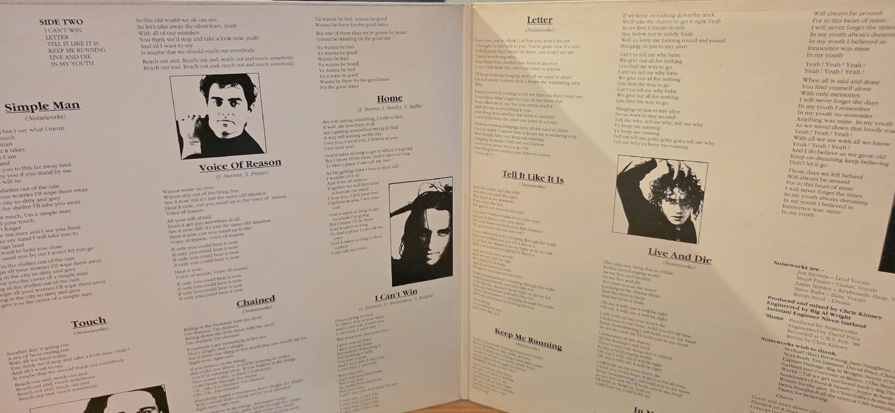 Dischi in vinile: Noiseworks  Touch 1988 Vg,Vg – Usato da Yvonand venduto da RF-VINYL 5