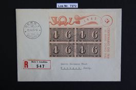 CH 1943 Brief sauber gestempelt                     Los 7272