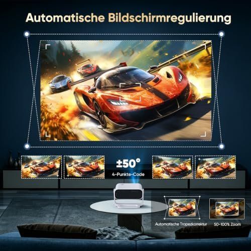 Videoprojektoren: 2026 Neuer Smart Mini Beamer Integrierte APP Android 14 – Neu und originalverpackt aus Hundwil von tec_mm27 5