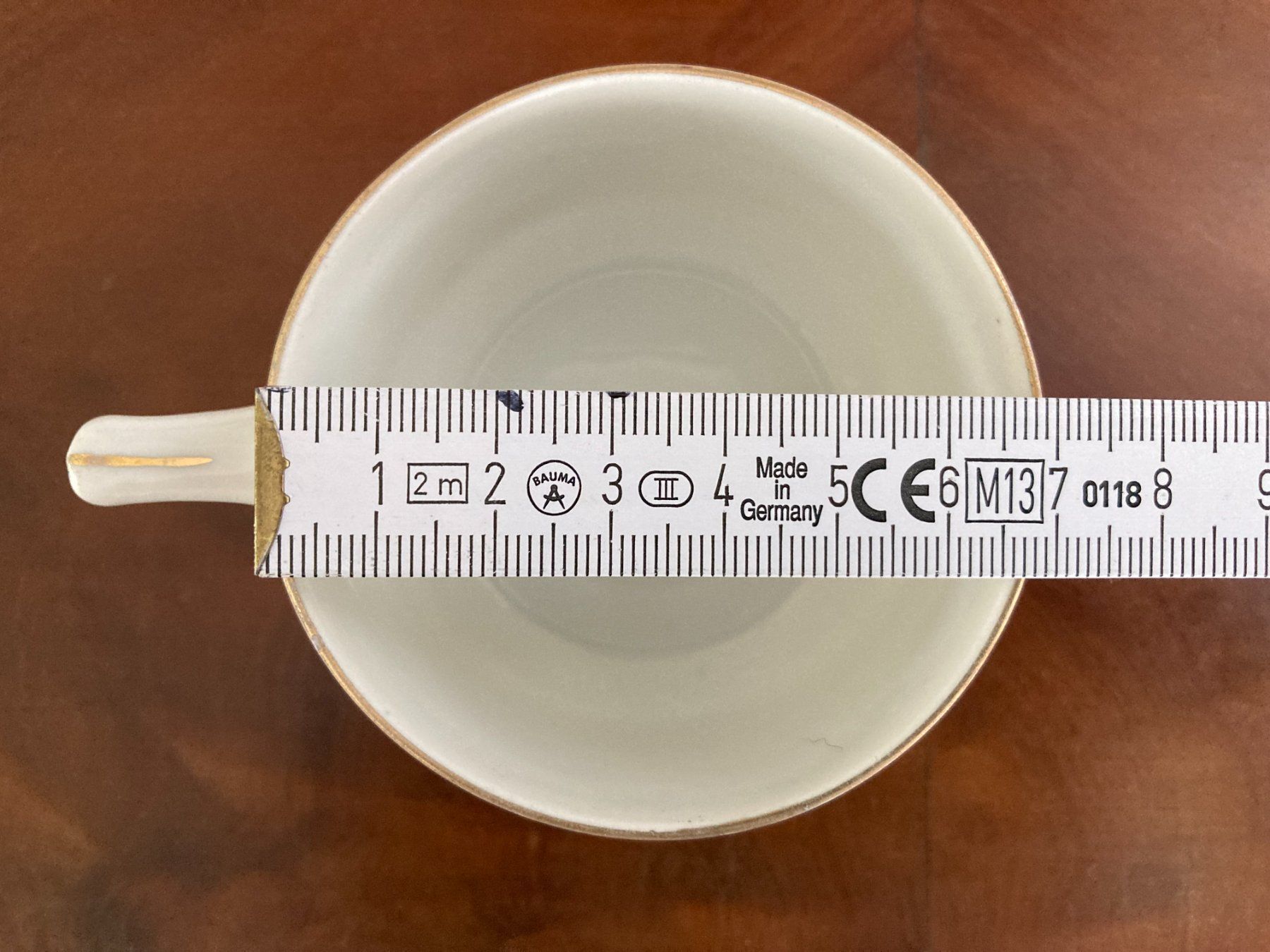 Tazze: ANTIKE  TASSE  MIT UNTERTASSE handbemalt – Usato da Subingen venduto da ArtBead 8