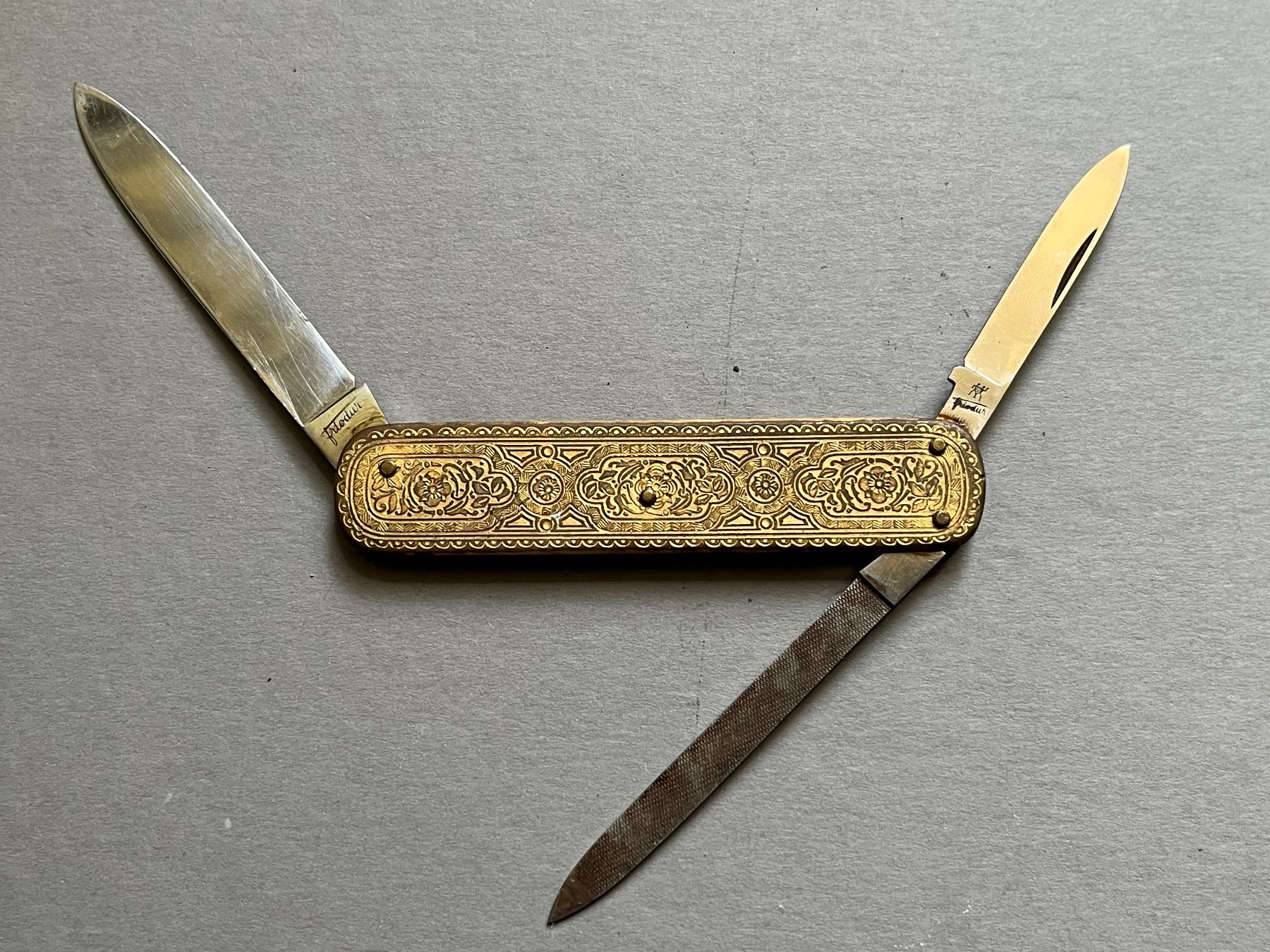 Solingen Couteaux de poche: Antikes Sackmesser J.A.Henckels Solingen 80 mm - selten – Défectueux à Zürich par FV.vintage 1