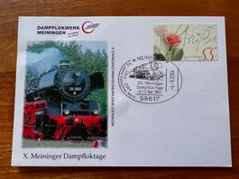 Sonderkarte Deutschland Dampfbahn  2004 (R247)