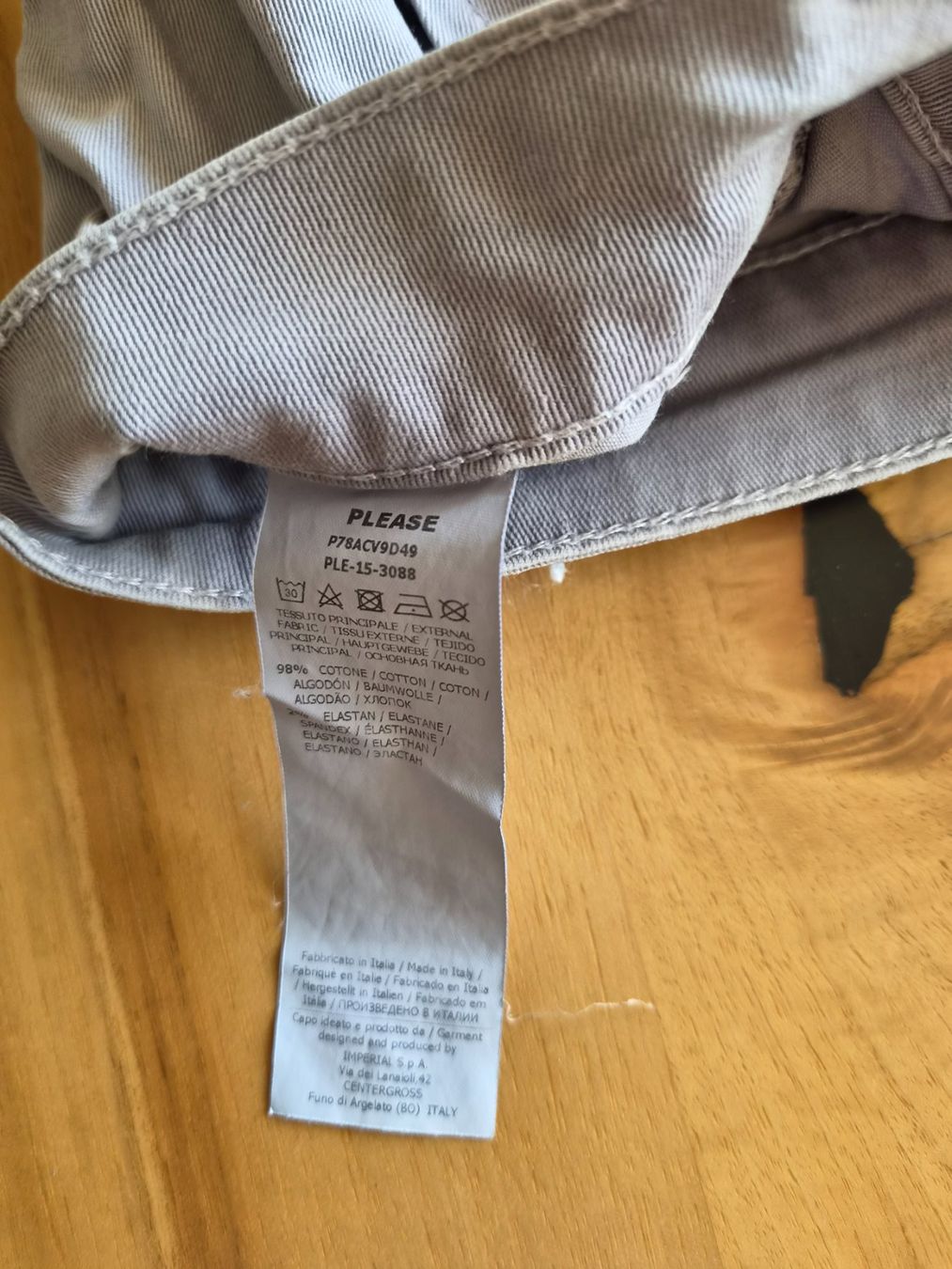 Please Jeans Hosen: Damen Please Jeans hellgrau  Grösse Small / Neuwertig – Gebraucht aus Ibach von urs_sl5h 4