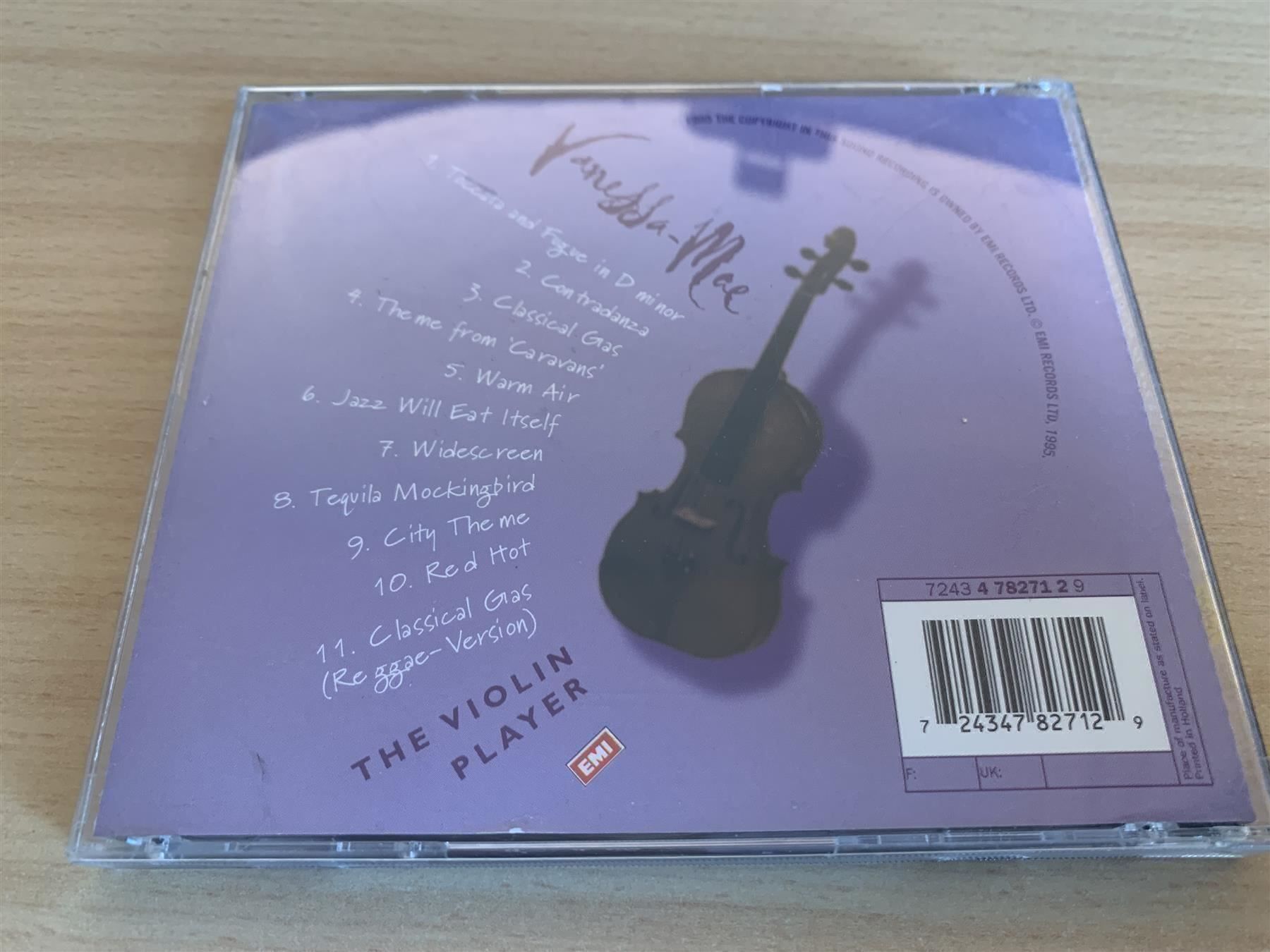 CD: Vanessa-Mae – The Violin Player – Usato da Rikon im Tösstal venduto da Alpenmutz 1