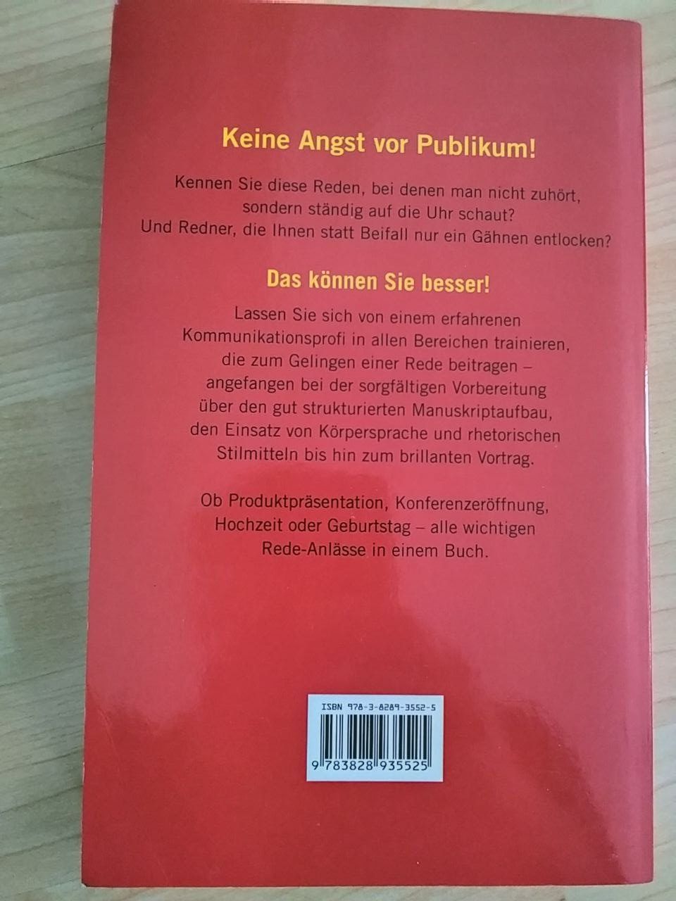 Libri: Rhethorik - Das Trainingsbuch – Usato da Horgen venduto da mar_8rbw 1