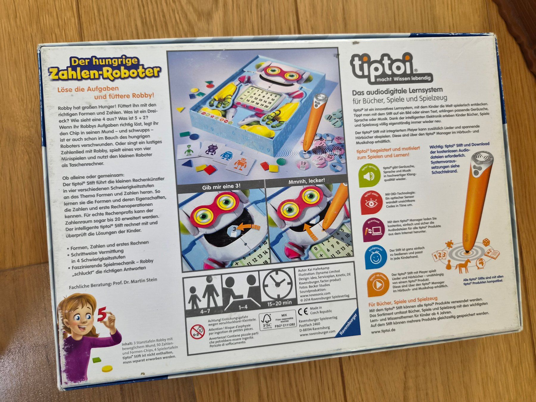 Tiptoi Giochi: Tiptoi Zahlen-Roboter – Usato da Reinach BL venduto da Jellys 1