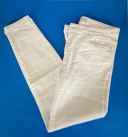 ZARA Jean blanc skinny 7/8e 42/44 - NEUF