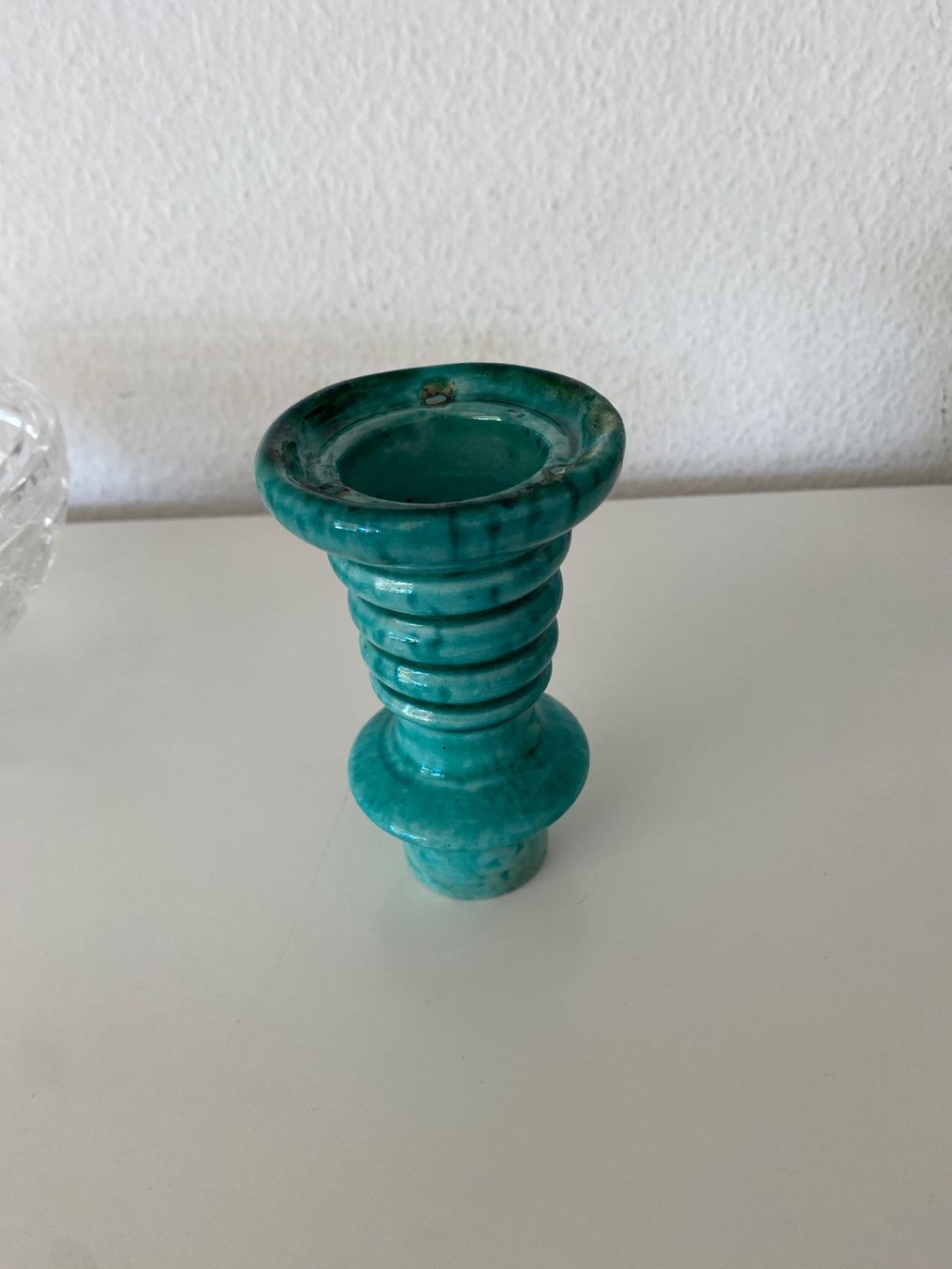 Kerzenständer: Keramik Kerzenständer, vintage, türkis – Gebraucht aus Dietlikon von VintageStudioZurich 7