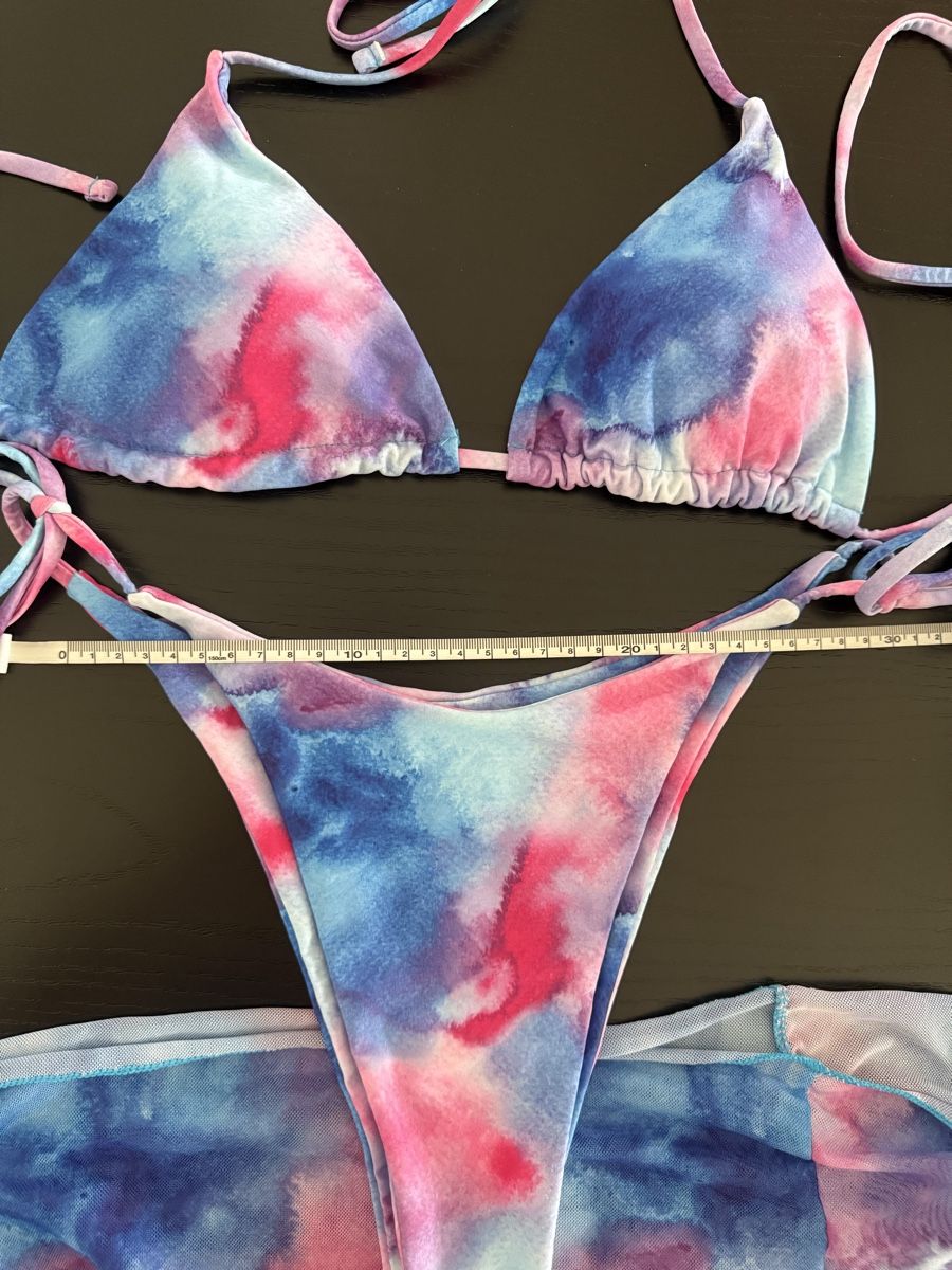 Shein Costumi da bagno & Bikini: SHEIN BIKINI SET MIT PAREO GRÖSSE M – Nuovo (secondo la descrizione) da Rorschacherberg venduto da drdupor 2
