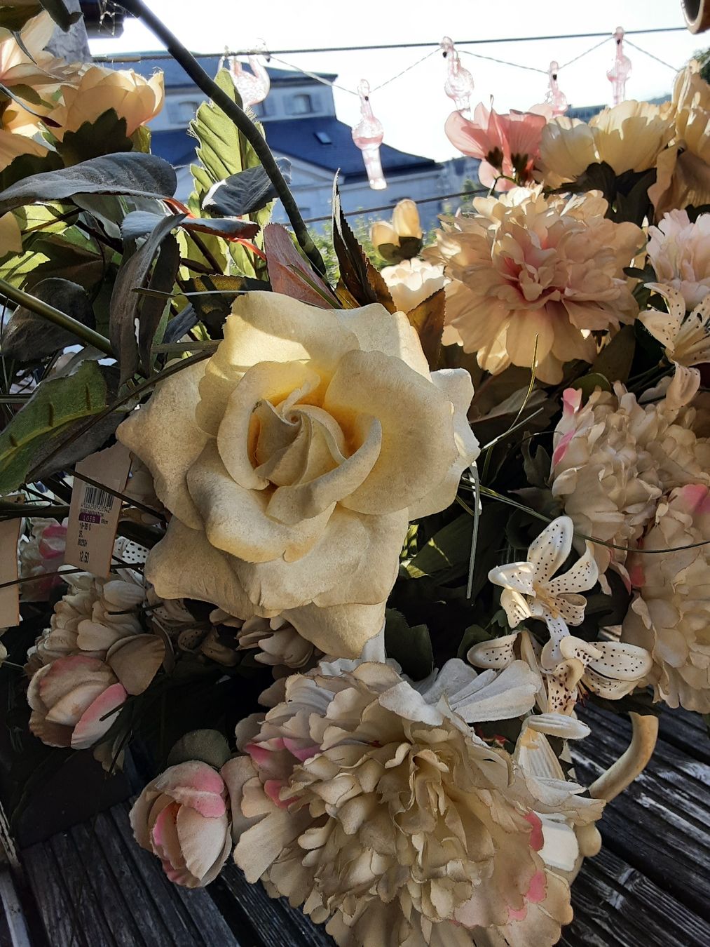 Piante & sementi: Schöne Kunst-/Seidenblumen, grosses Bouquet – Usato da Solothurn venduto da BelleEpoque 2