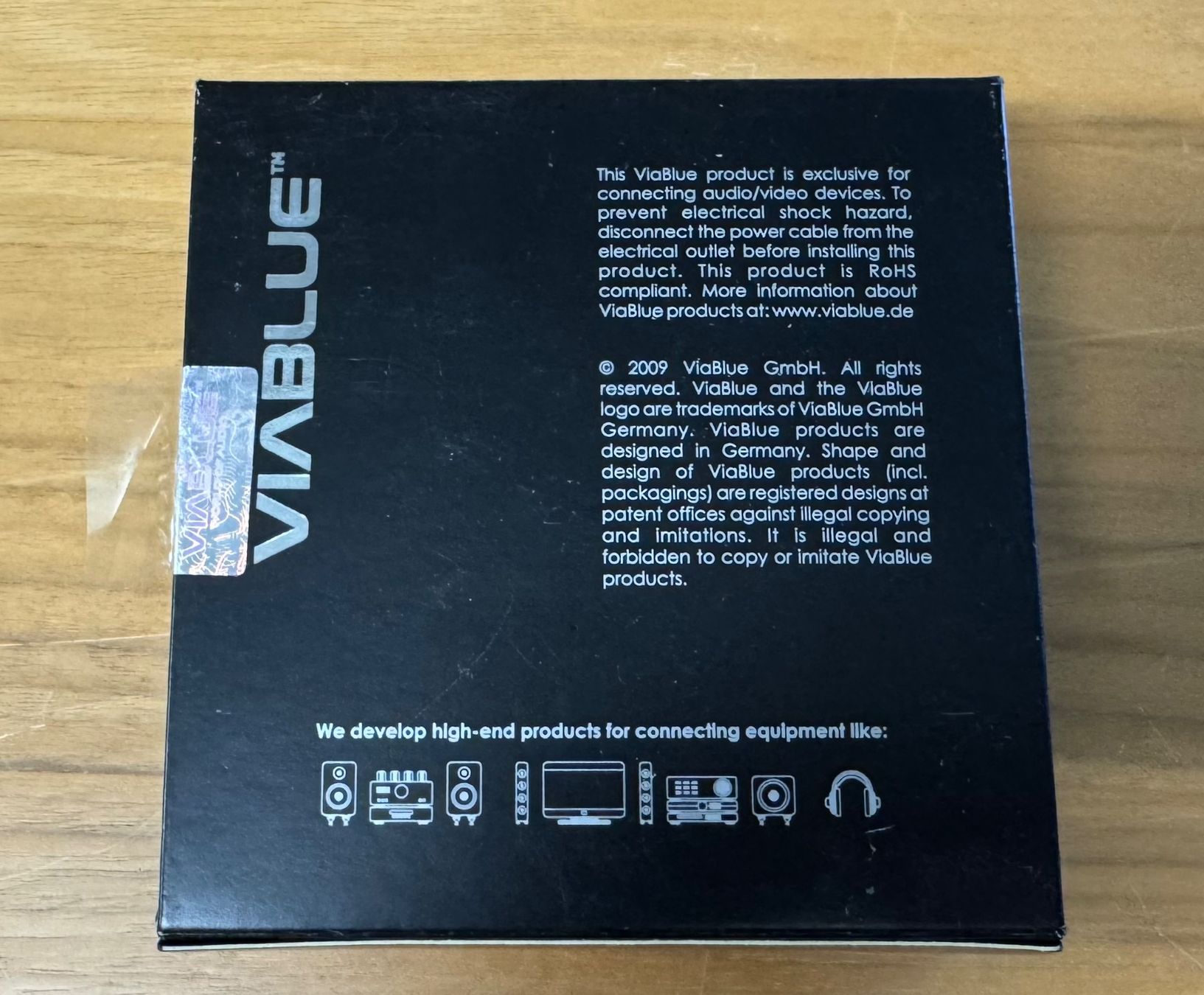 Amplificateurs: ViaBlue TRI Absorber Black – Neuf (Voir description) à Ebertswil par audivero 2
