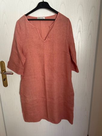 Damen Sommerkleid M, aus Leinen, NEU