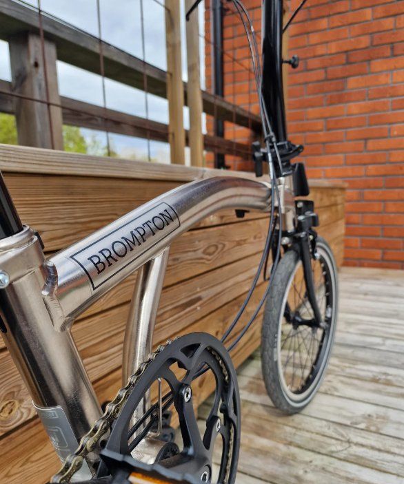Brompton Biciclette: Brompton Nickel Edition  - Exclusives Faltrad – Usato da wolfhausen venduto da dynamik1971 1