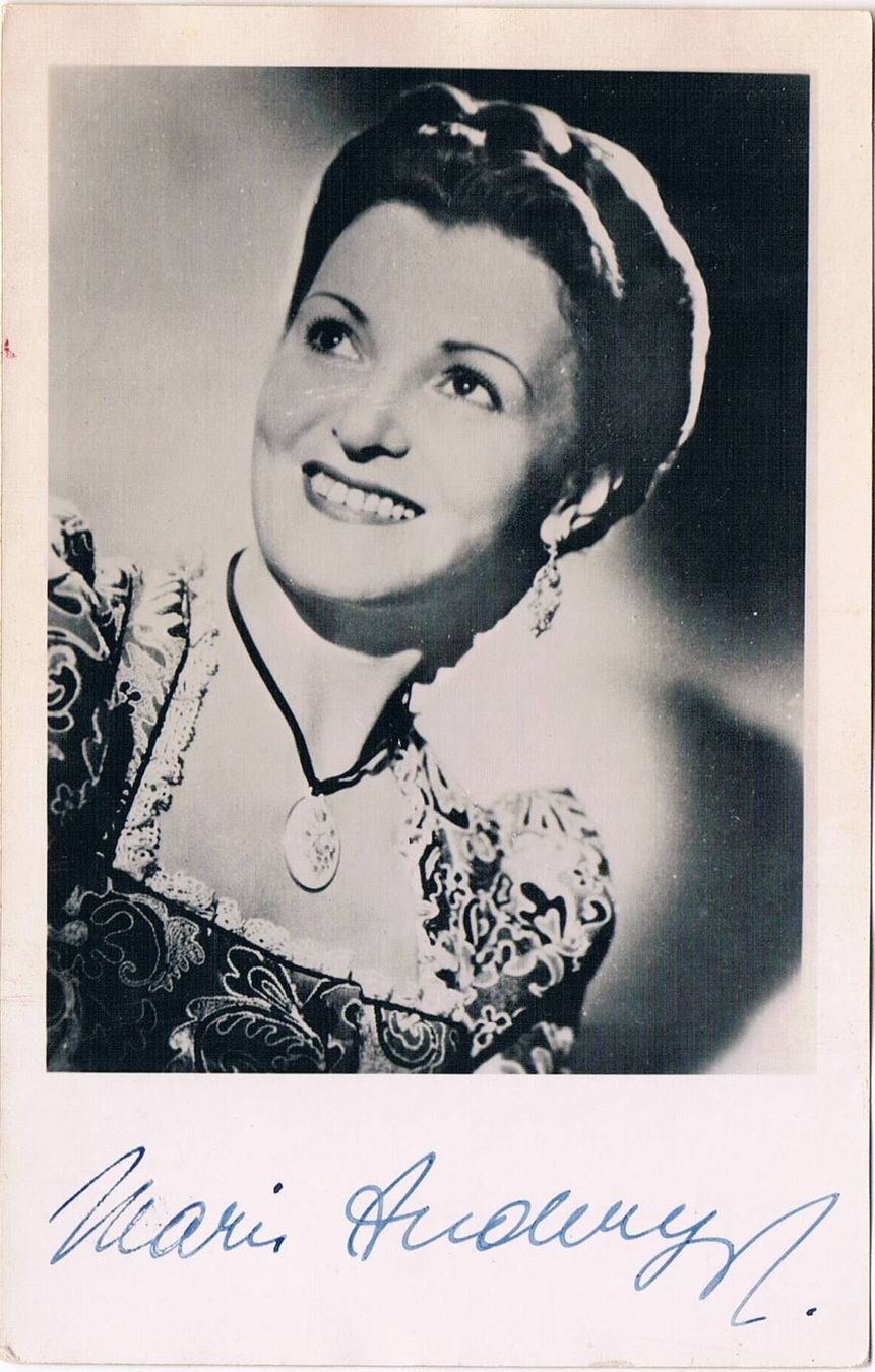 Autogramme: Maria Andergast 1912-95 Autogramm signiert Foto 9x14cm – Gebraucht aus Bischofszell von Gottselig