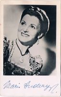 Maria Andergast 1912-95 Autogramm signiert Foto 9x14cm