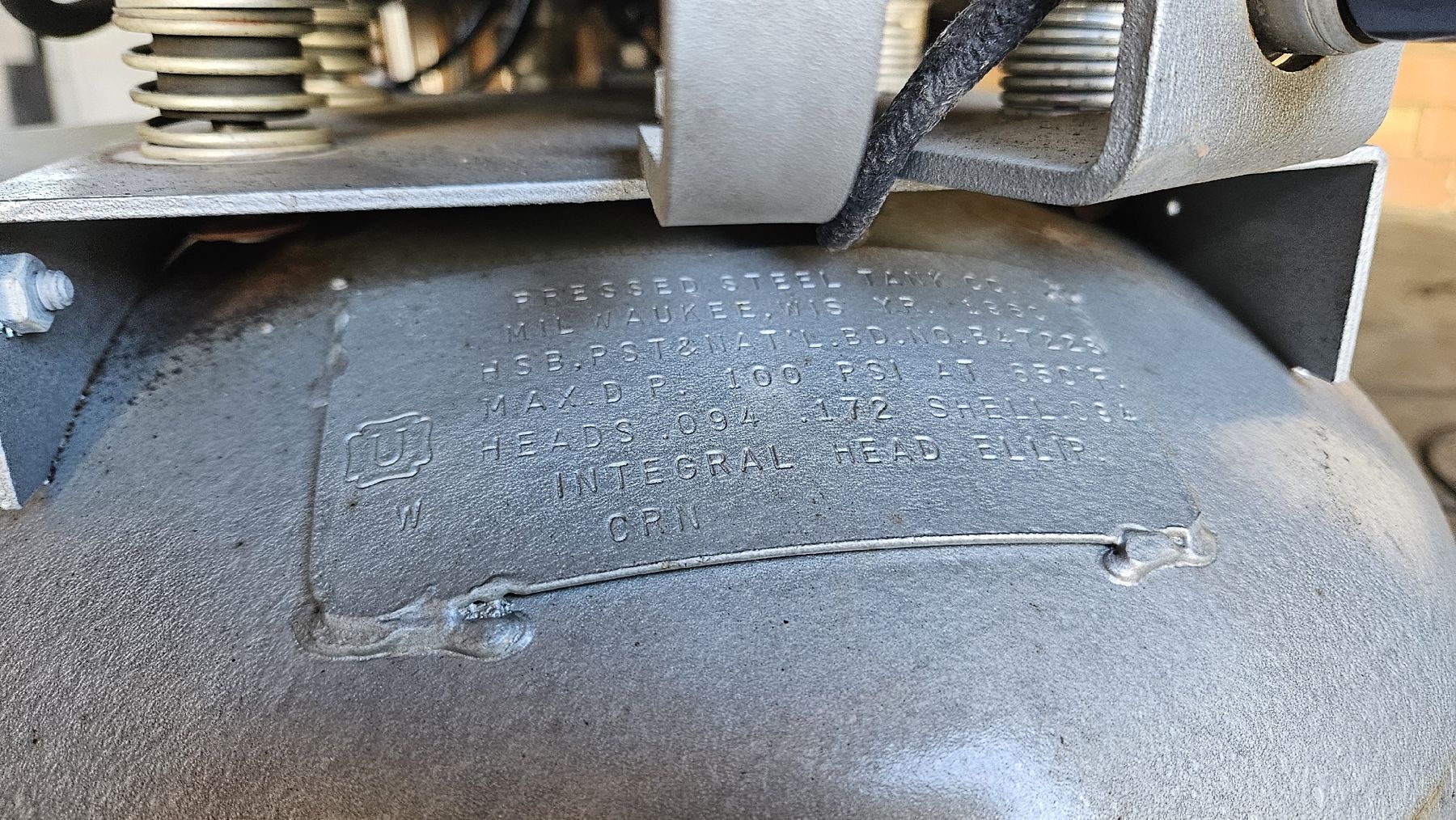 Compressori: Vintage Kompressor S.S.White No.2 Zahnarztkompressor Airbrus – Usato da Stettlen venduto da commo-ma 5