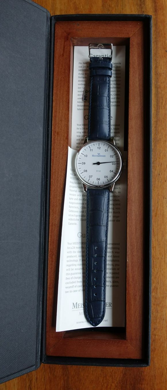 MeisterSinger Orologi: Meister Singer No.2 – Nuovo (secondo la descrizione) da Einsiedeln venduto da Amselspitz49 5