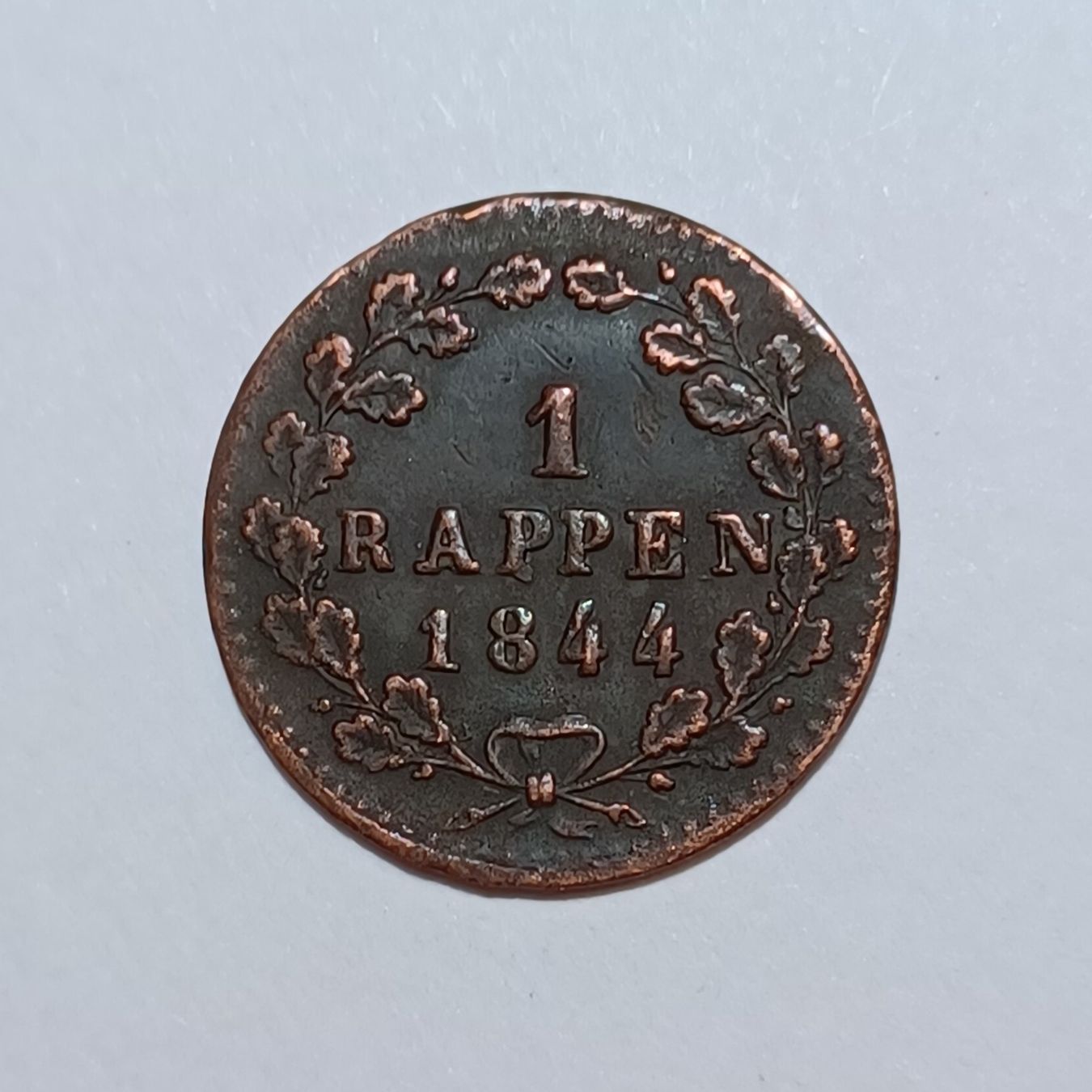 Tutti le monete: Rappen 1844 Luzern ss – Usato da Pfäffikon ZH venduto da Welt_Muenzen