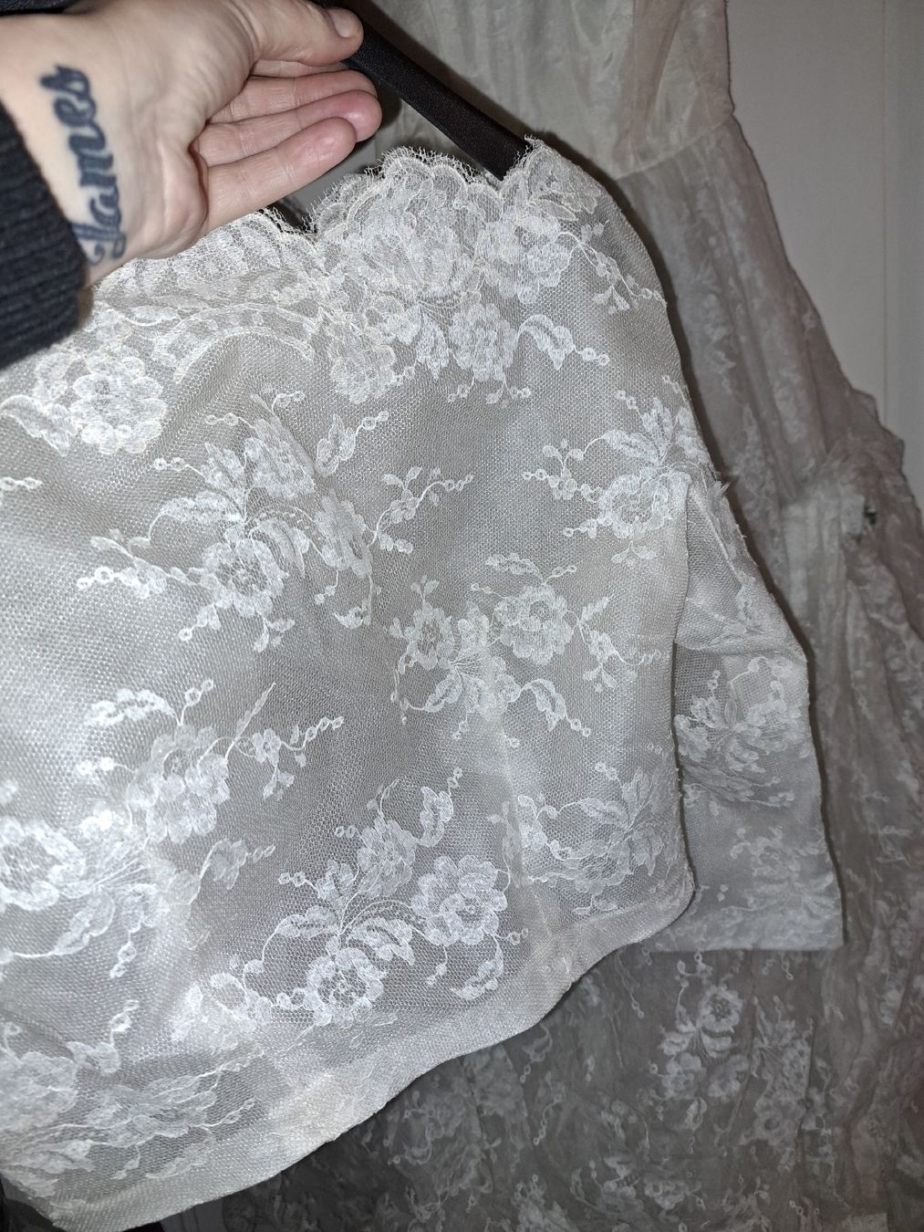 Kleider: antikes Brautkleid mit Bolero,ca Gr. 38- – Gebraucht aus Kölliken von Upcycling-by-Mc-TAM 9