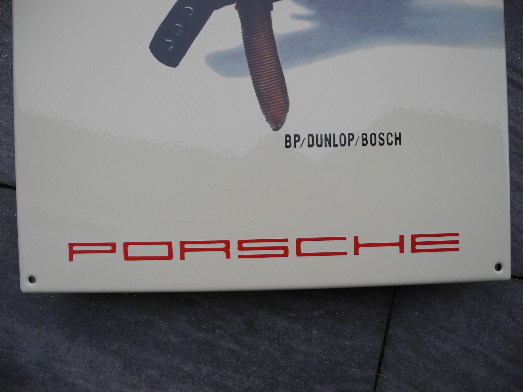 Porsche Ecriteaux: PORSCHE EMAILSCHILD – Neuf (Voir description) à Reinach AG par Huckleberrysix 2