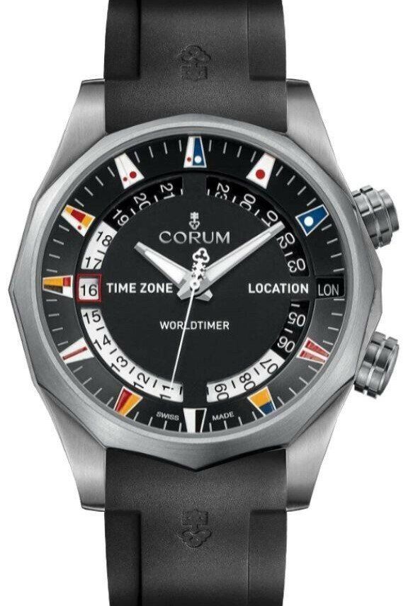 Corum Orologi: *** Corum Admiral " Worldtimer " automatic *** état neuf *** – Nuovo (secondo la descrizione) da Sierre venduto da imaginations 1