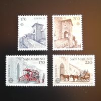 San Marino Briefmarken 2 Serien Europa 1978 und 1979 **