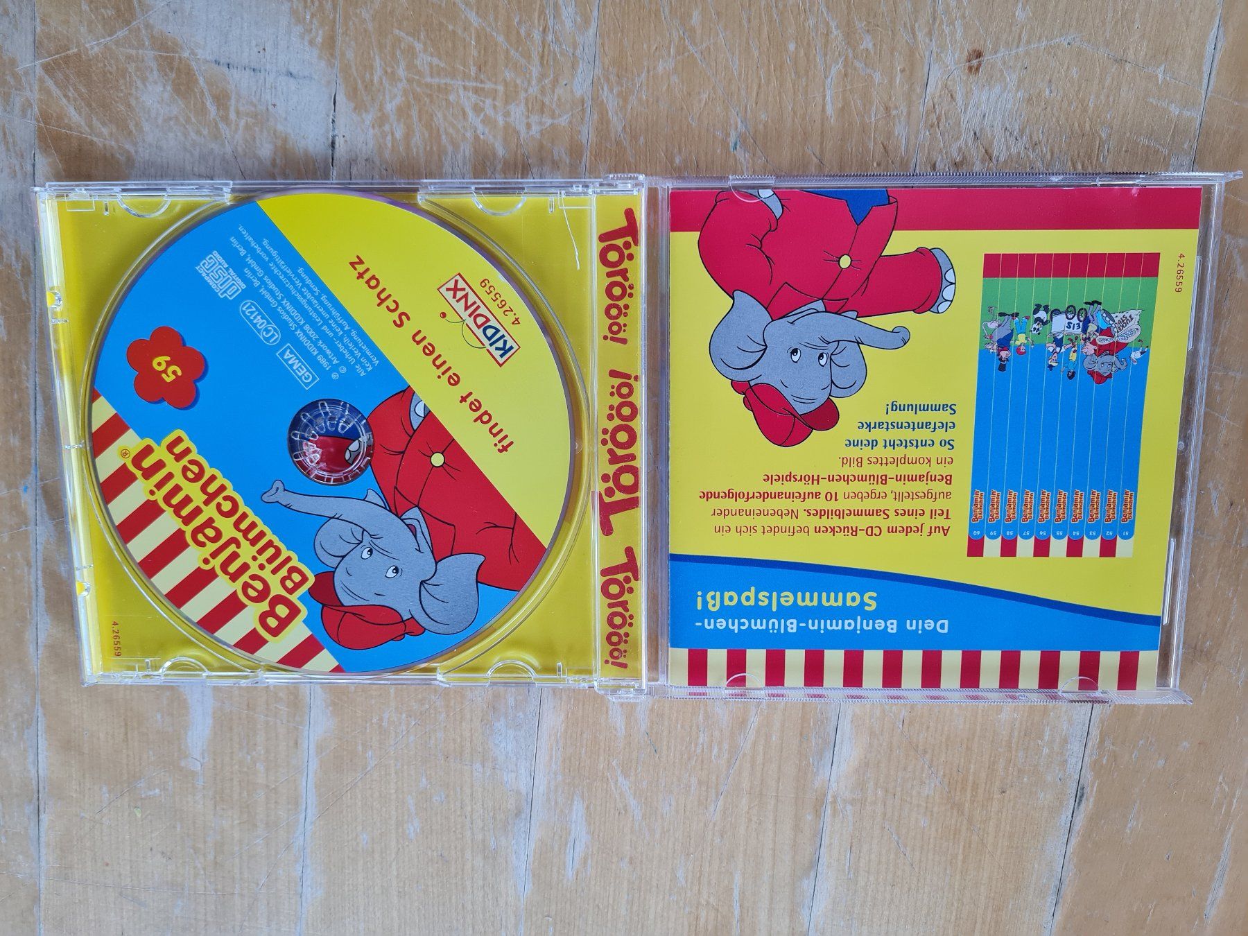 CD: Benjamin Blümchen CD – Usato da Lüterkofen venduto da Bakoco 1