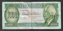 Hungary  1000  Forint  1983  Gebraucht
