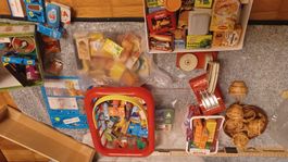 Kaufladen Zubehör Set Lebensmittel Waage Kasse gebraucht
