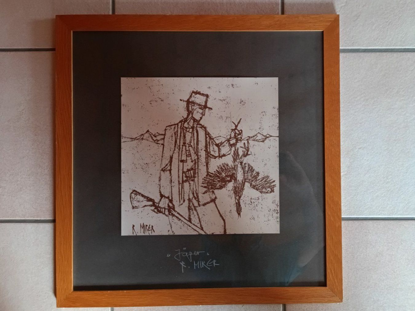 Grafica & Litografie: Rudolf Mirer Lithographie – Usato da Prugiasco venduto da artemarc